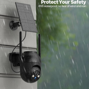 5MP CCTV Color Night Vision Wireless WIFI Ip Solar Camera